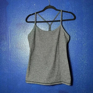 Lululemon Athletica Power Y tank - Rulu fabric - sz 12 workout shirt